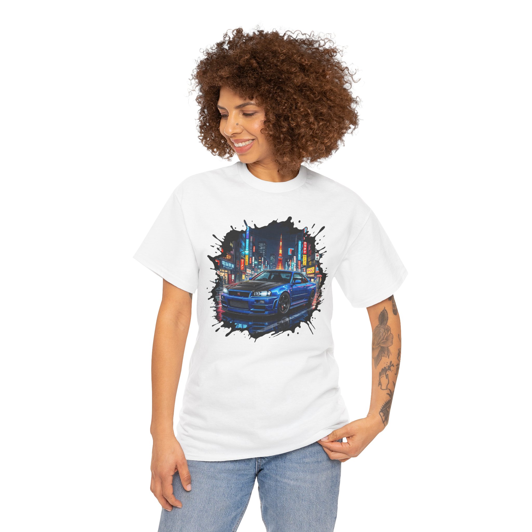 BNR34 shirt - lifestyle photo