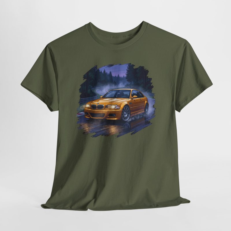 E46 M3 t-shirt sport grey - worn front