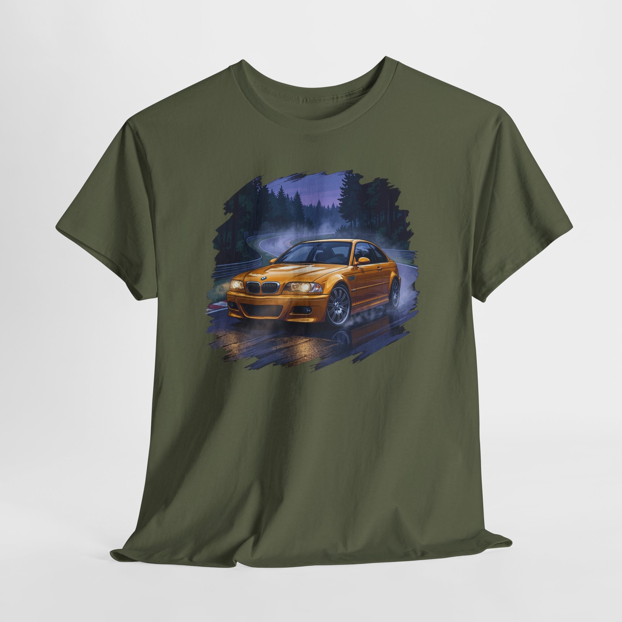 E46 M3 t-shirt sport grey - worn front
