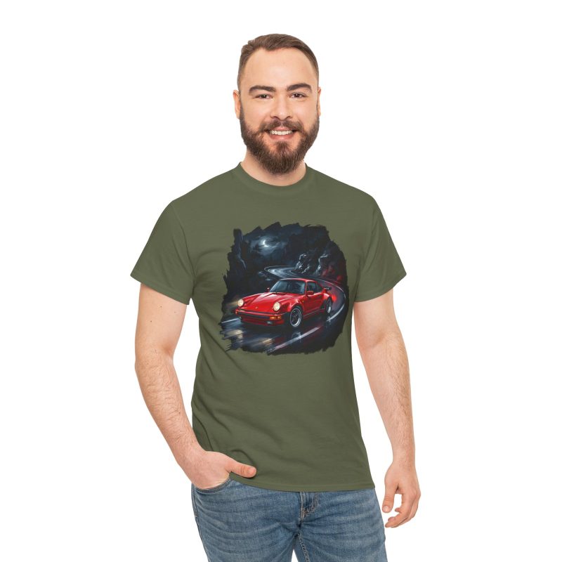 930 Turbo shirt - sport grey back view