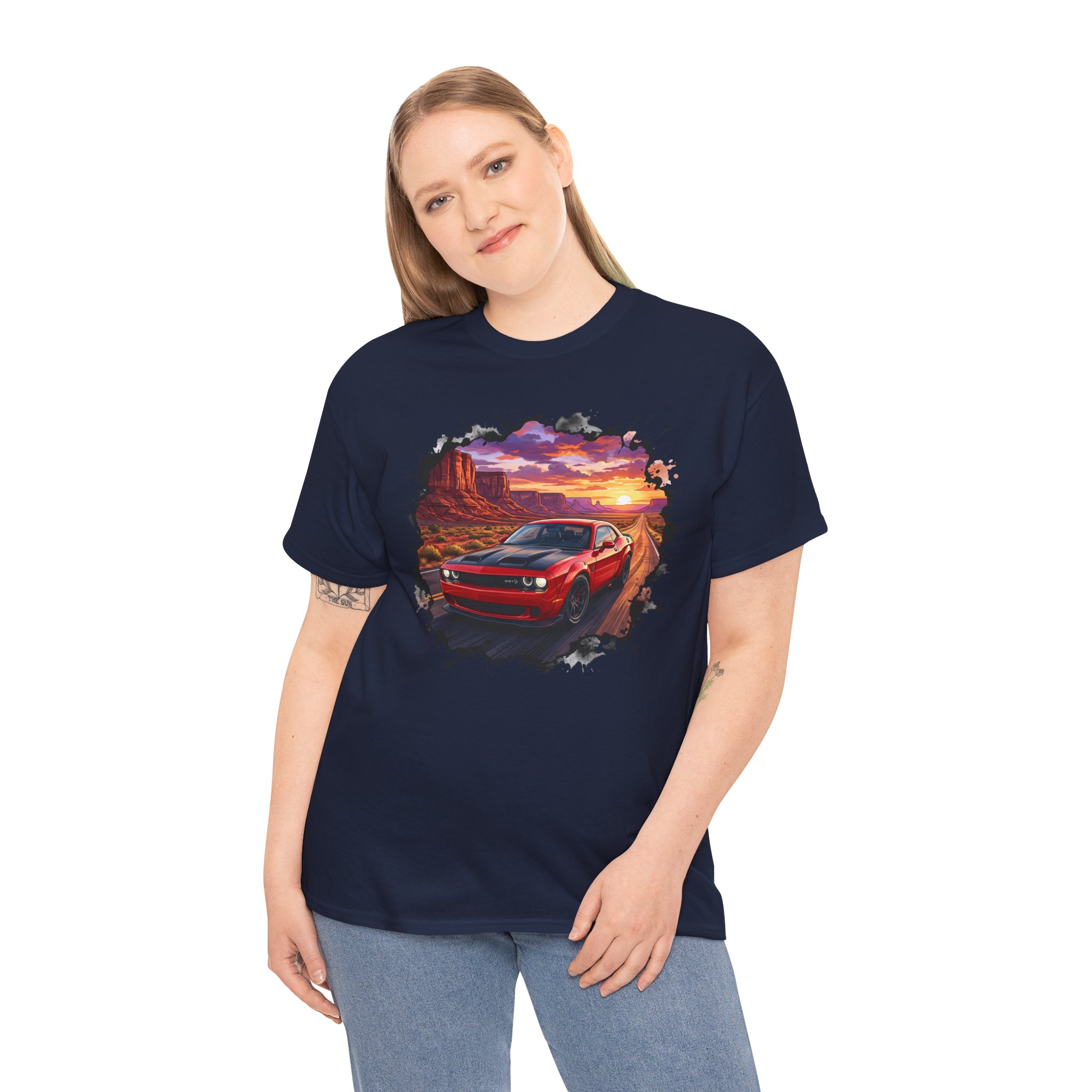 717hp American muscle shirt - front view
