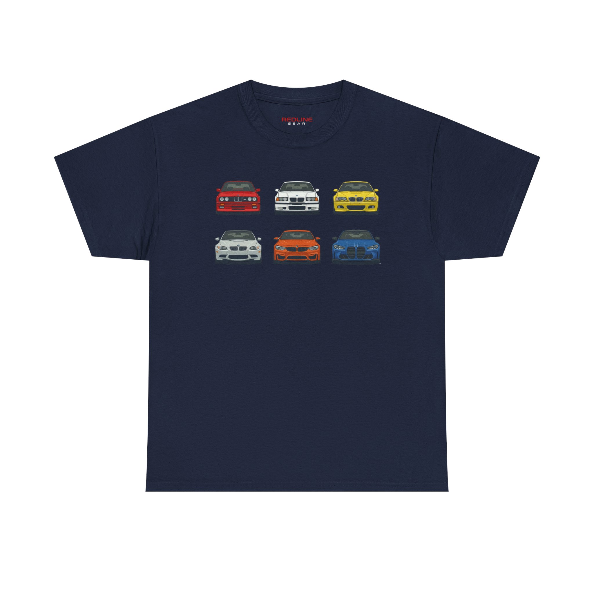 E30 G80 chassis evolution t-shirt - white worn side
