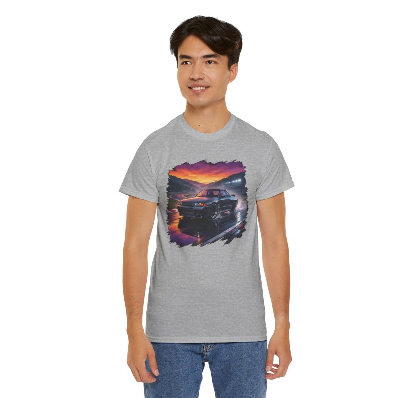 BNR32 JDM Heritage t-shirt in sport grey - Redline Gear