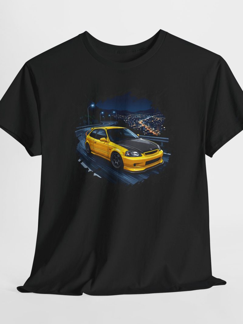 EK chassis shirt - black front view