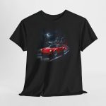 930 Turbo shirt - black front view