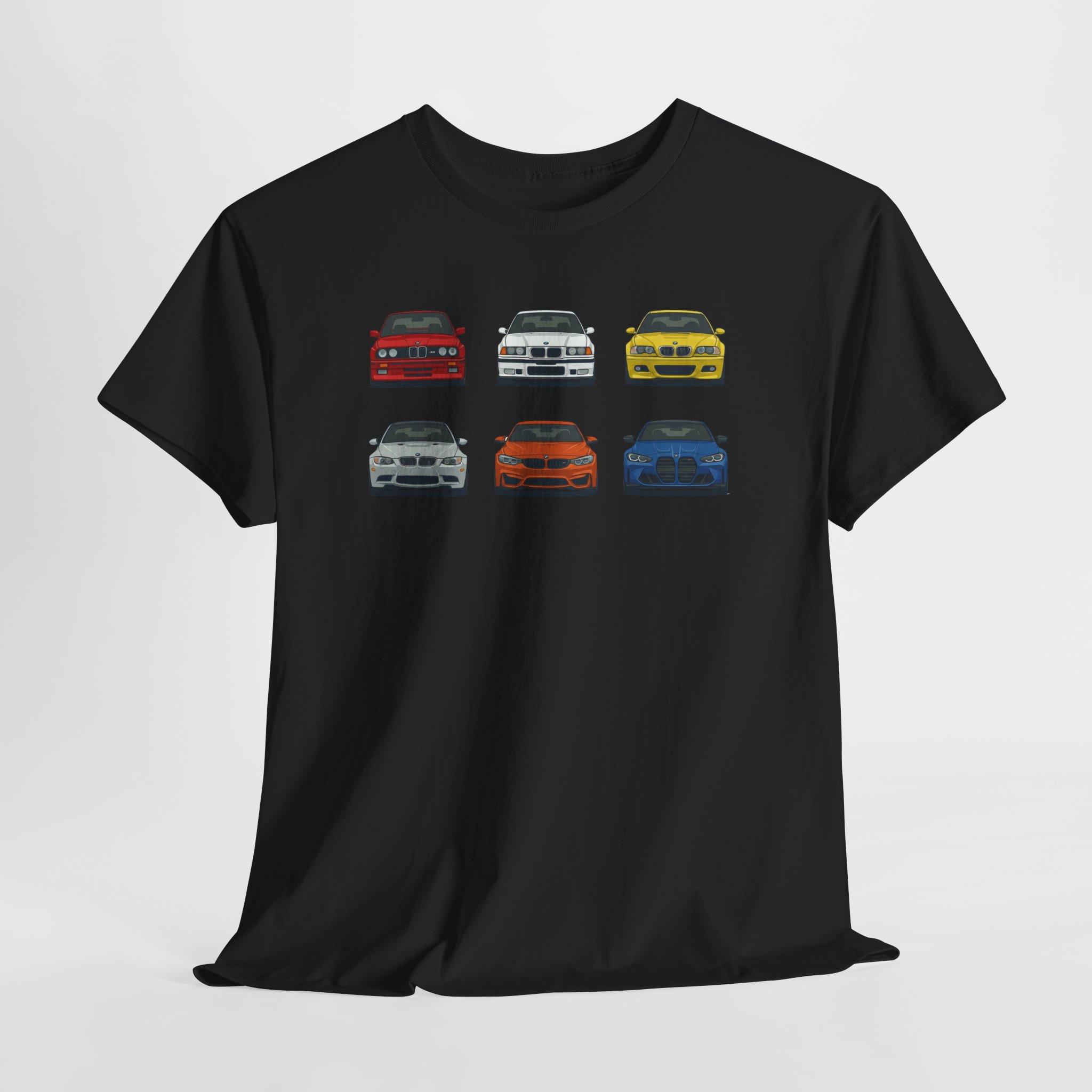 E30 G80 chassis evolution t-shirt - black product photo