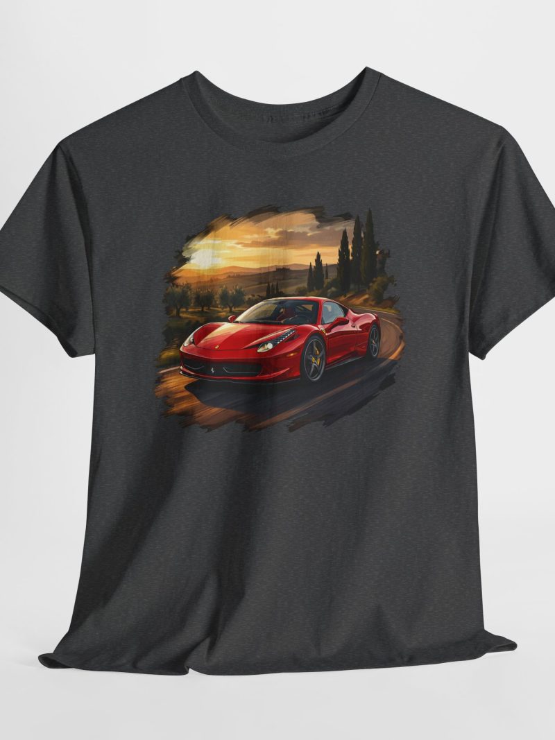 F142 shirt - black front view