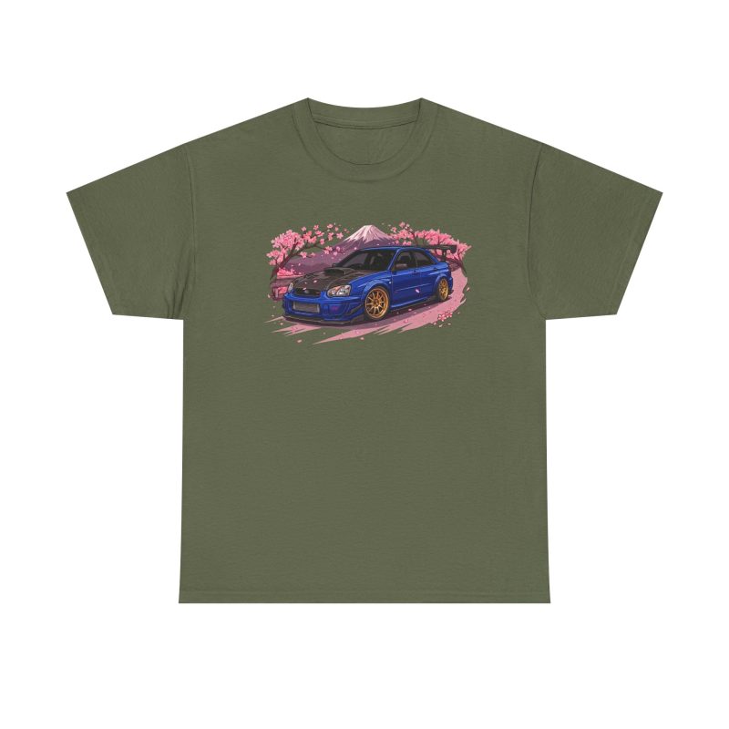 GD chassis shirt graphic detail - sakura print
