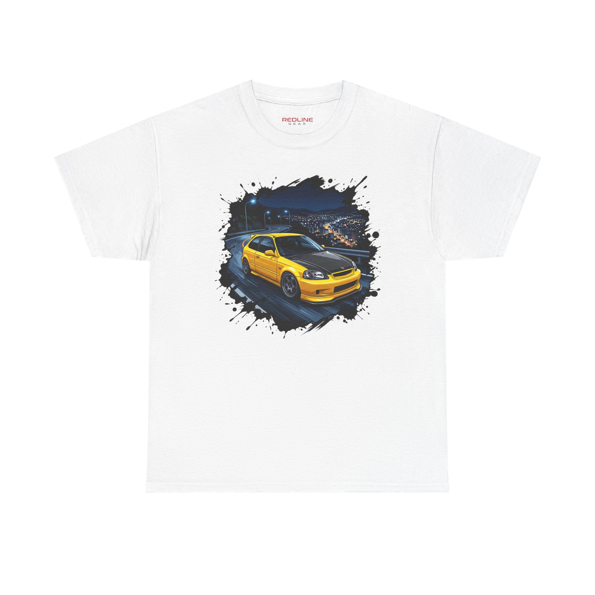 EK chassis shirt - black graphic detail