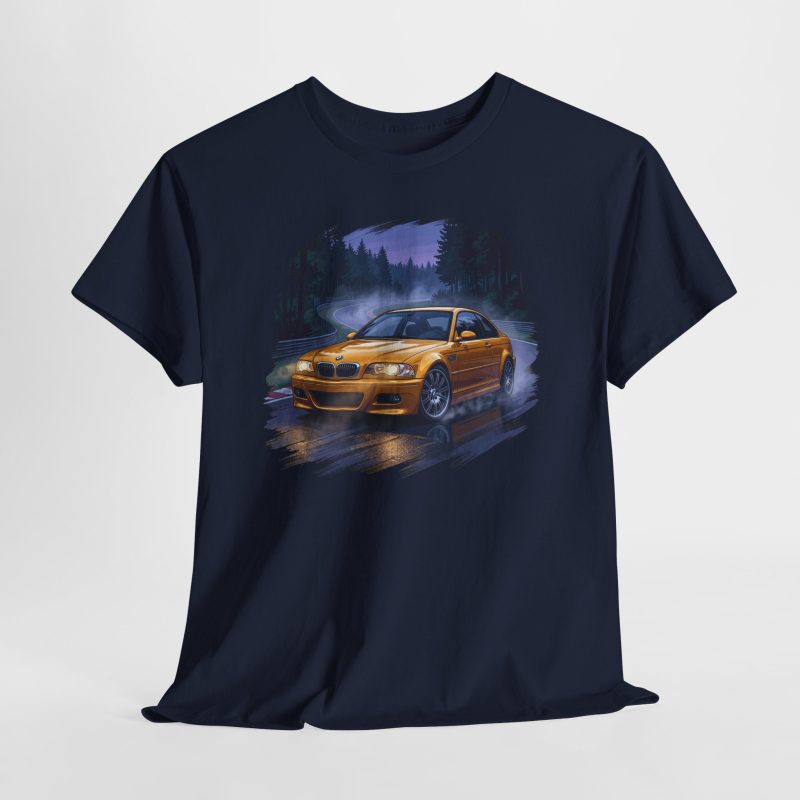 E46 M3 t-shirt - white side angle