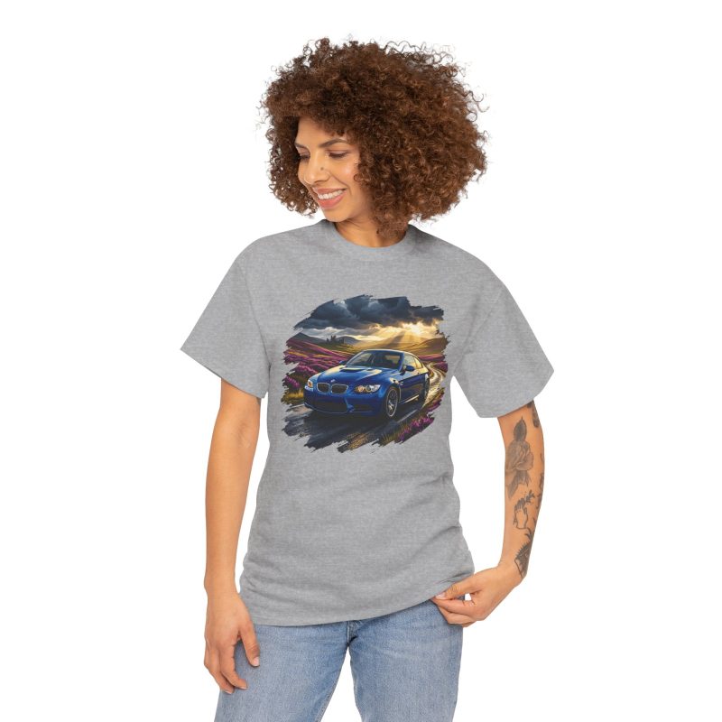 E92 M3 t-shirt - sport grey flat lay