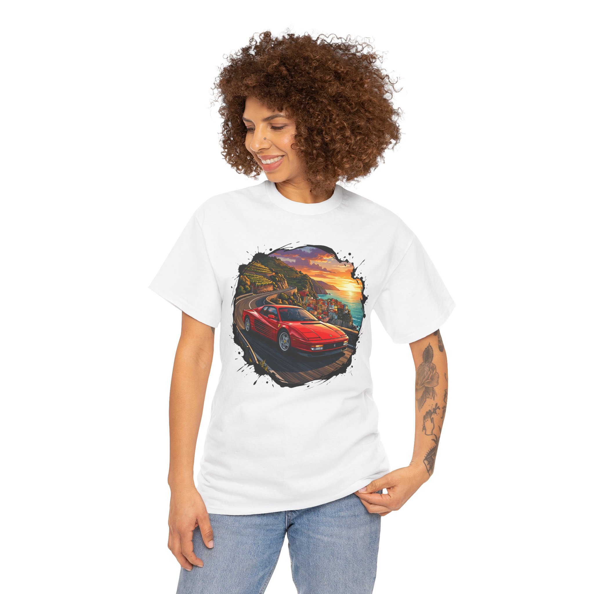 Testarossa t-shirt - The Icon by Redline Gear