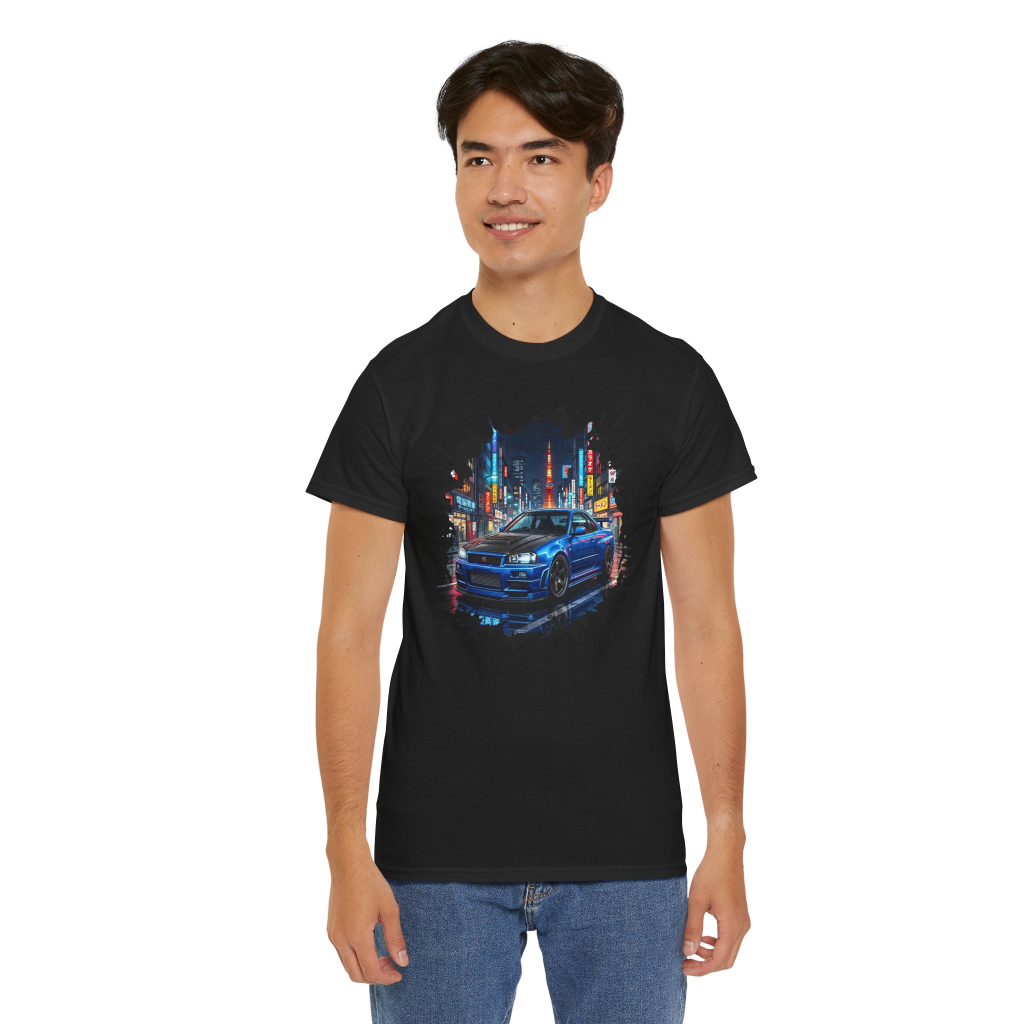 BNR34 shirt - flat lay
