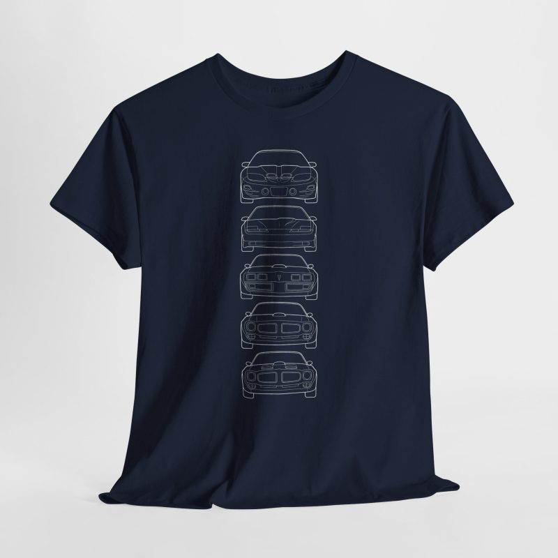 Firebird heritage t-shirt sport grey - worn front