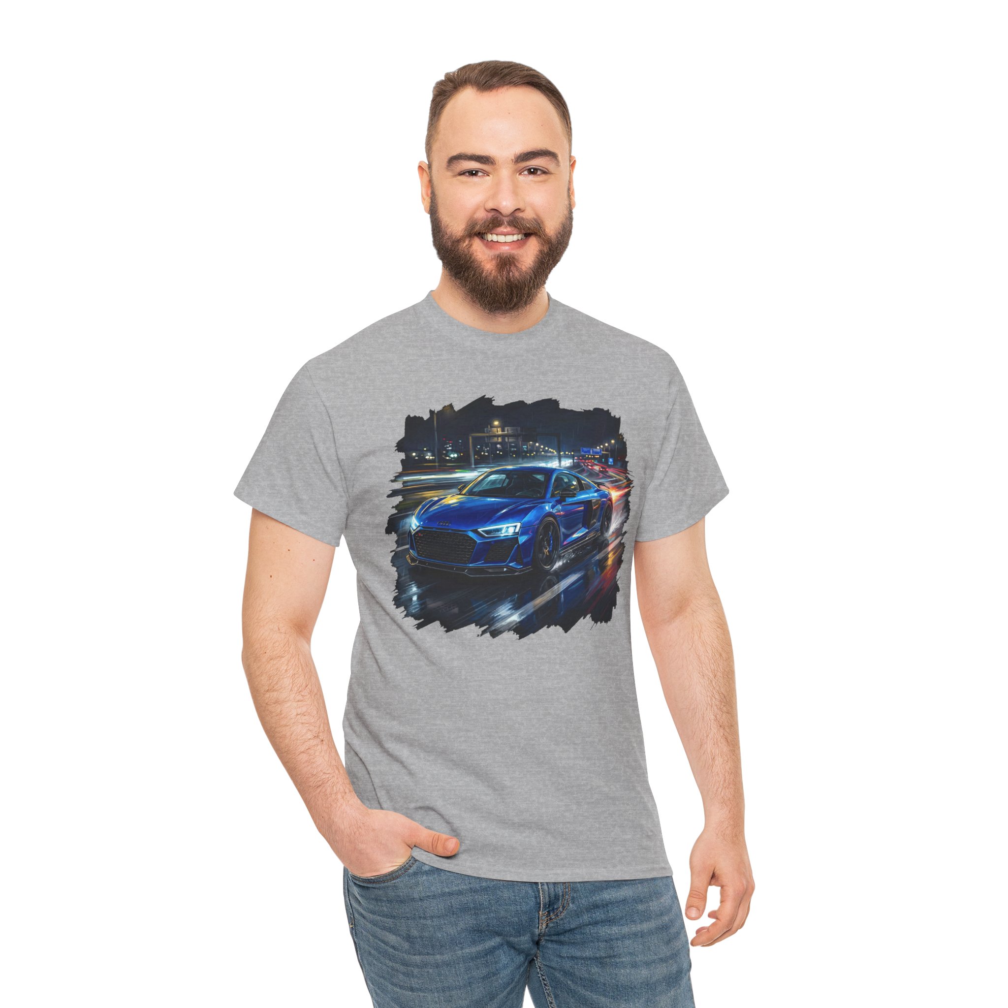 R8 V10 shirt - side angle