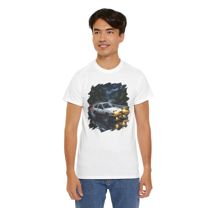 AE86 shirt black - close up graphic