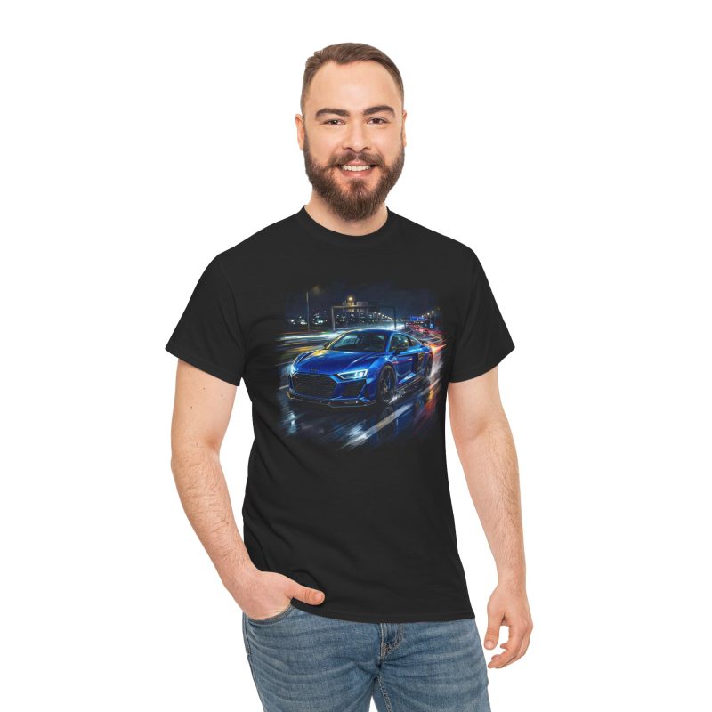 R8 V10 shirt - flat lay