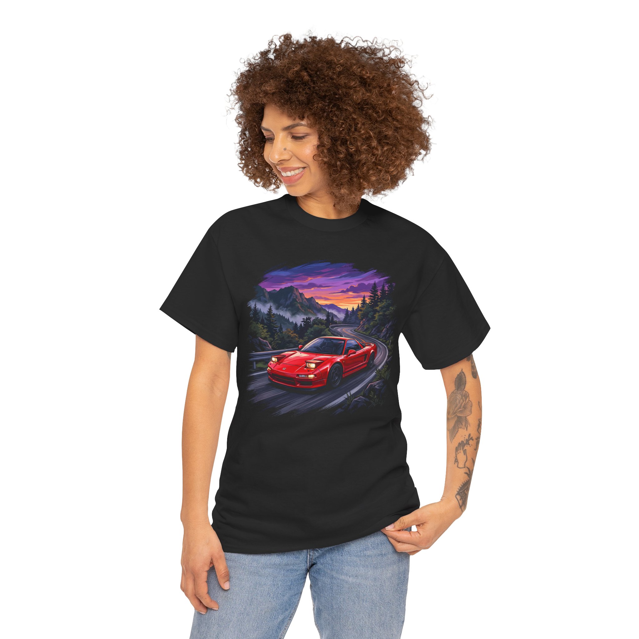 NA1 shirt - black worn front