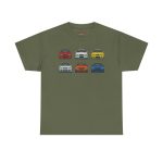 E30 G80 chassis evolution t-shirt - black worn front