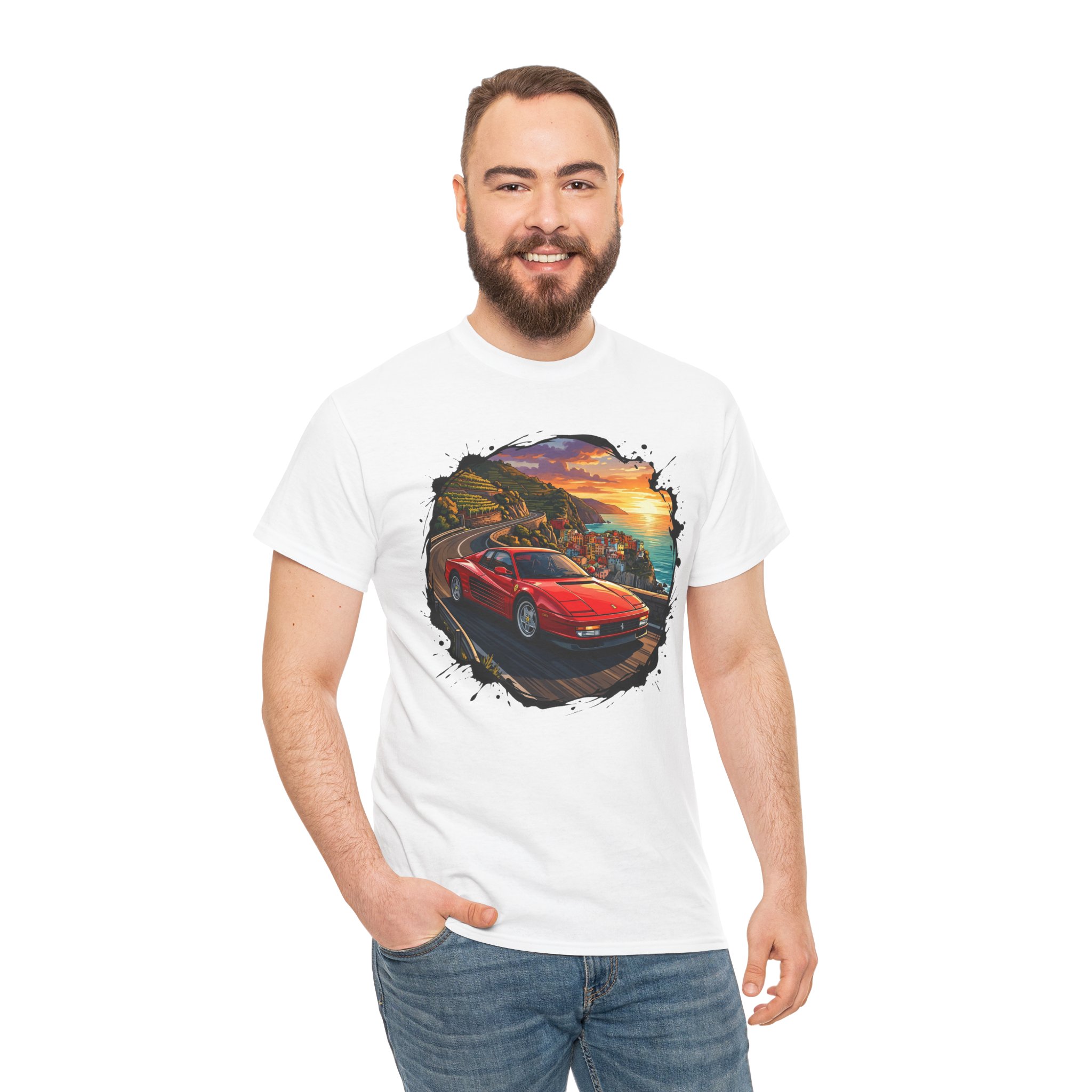 Testarossa t-shirt - The Icon by Redline Gear