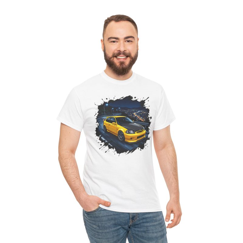 EK chassis shirt black - close up graphic