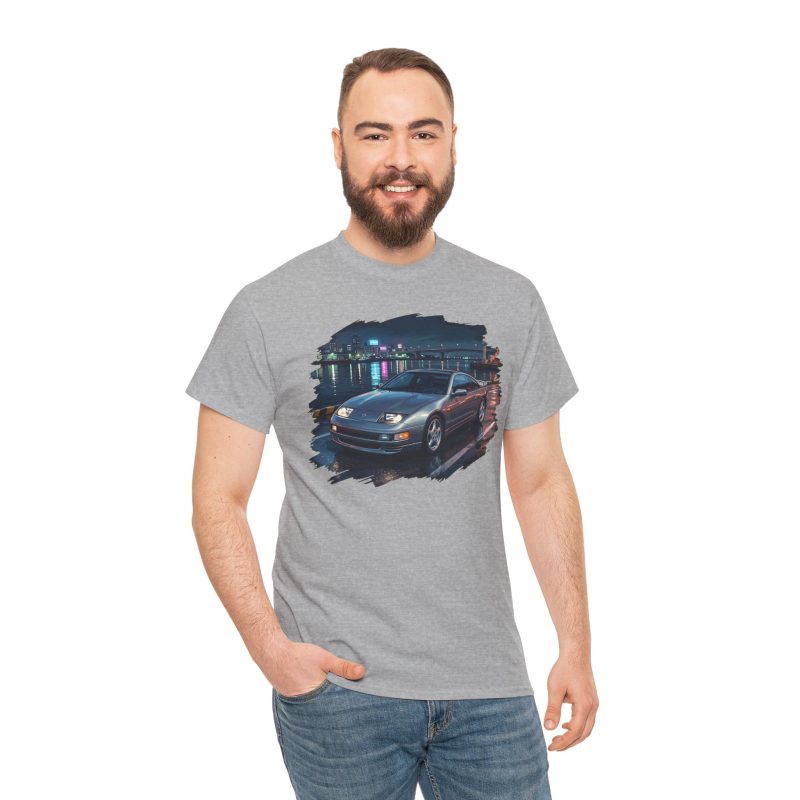 Fairlady Nights Z32 t-shirt front view - heavyweight Gildan cotton graphic tee