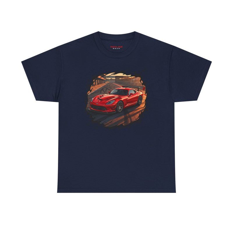 645hp V10 shirt white - flat lay