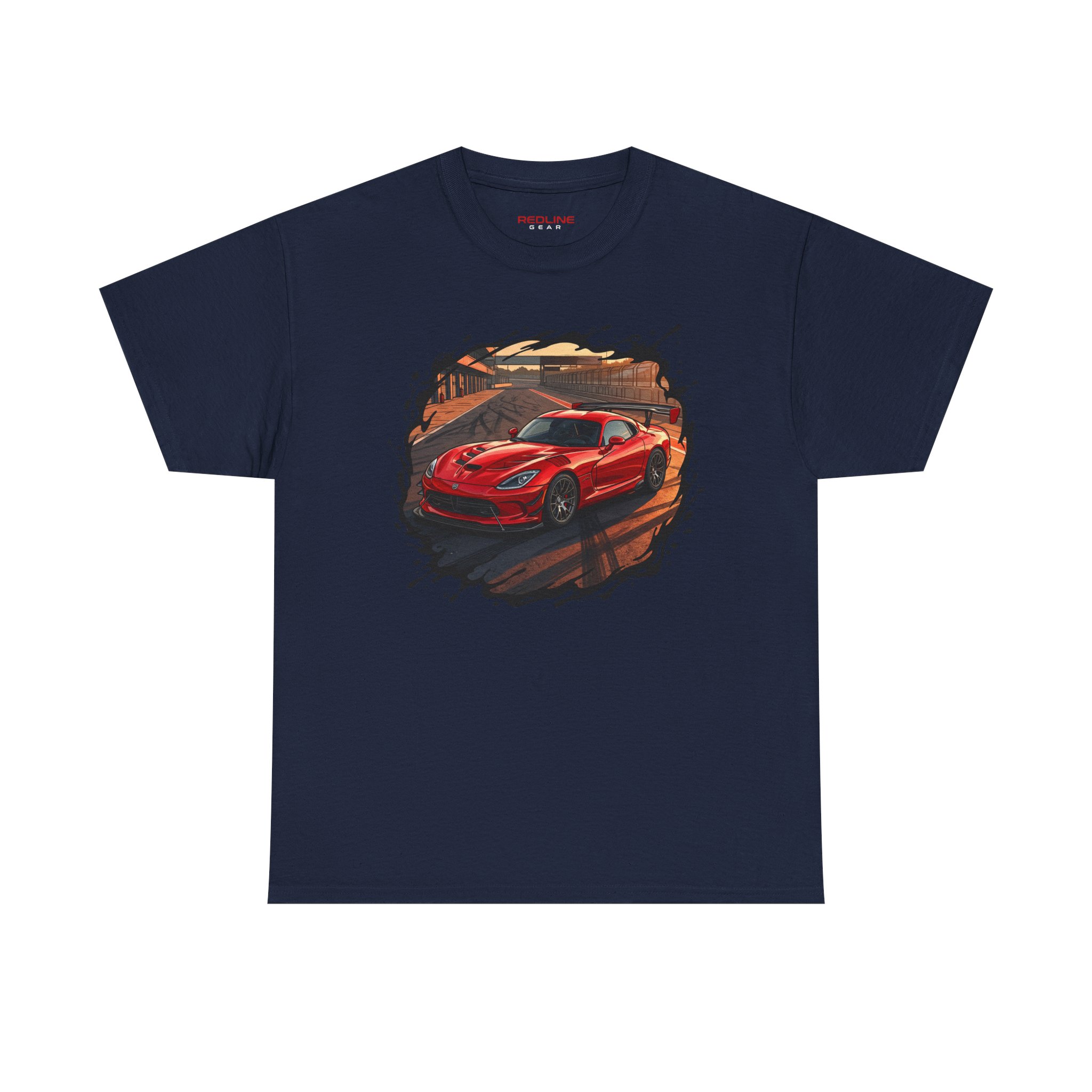 645hp V10 shirt white - flat lay