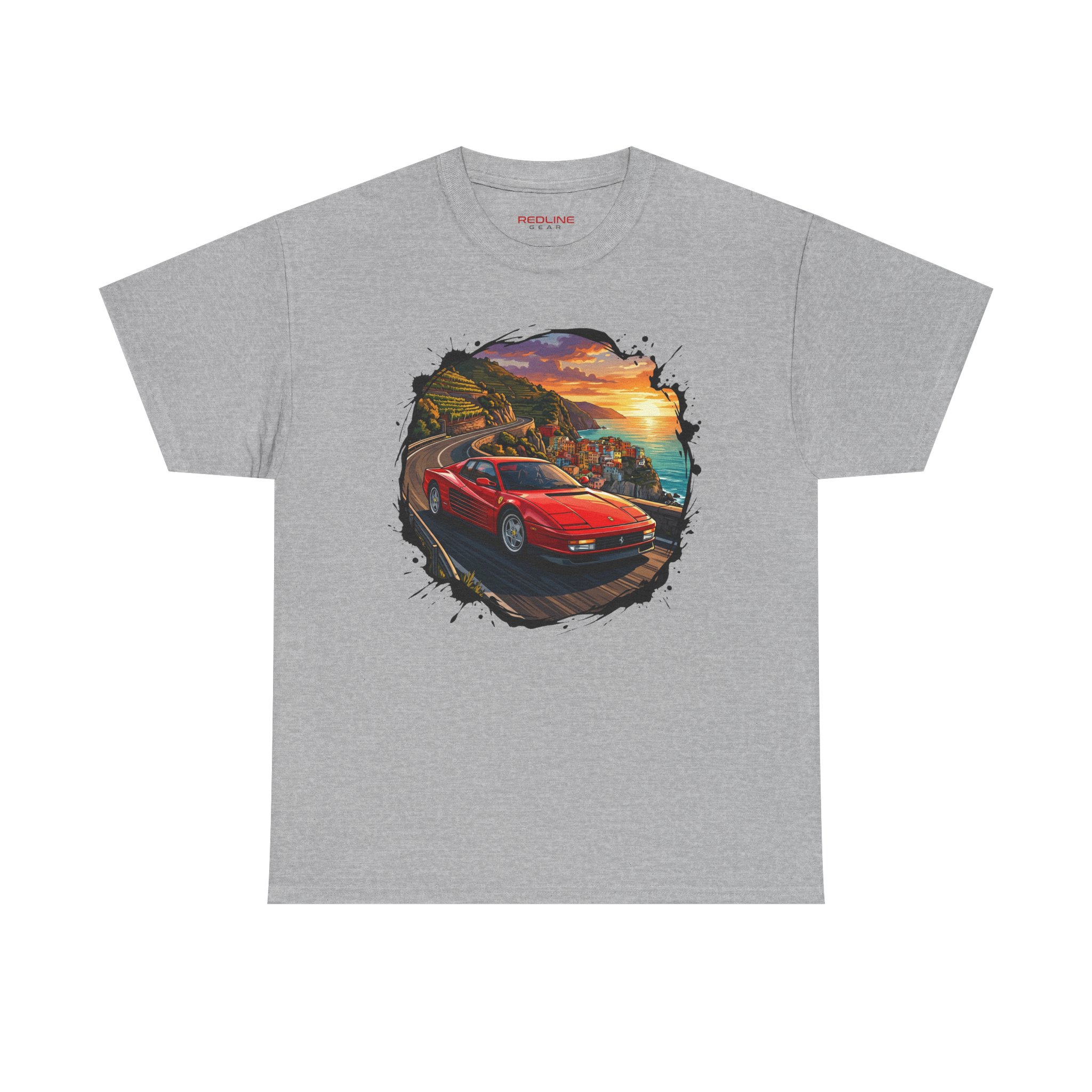 Testarossa t-shirt - The Icon by Redline Gear