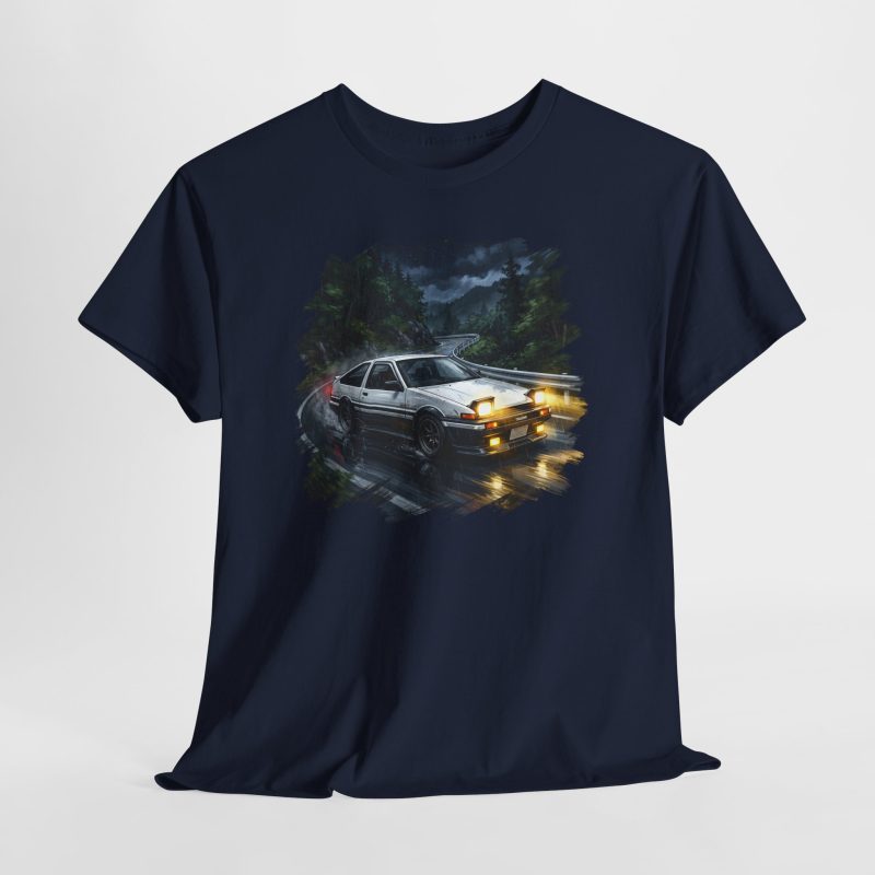 AE86 shirt - white side angle