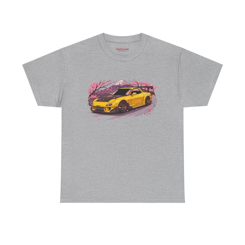 FD3S shirt white - flat lay