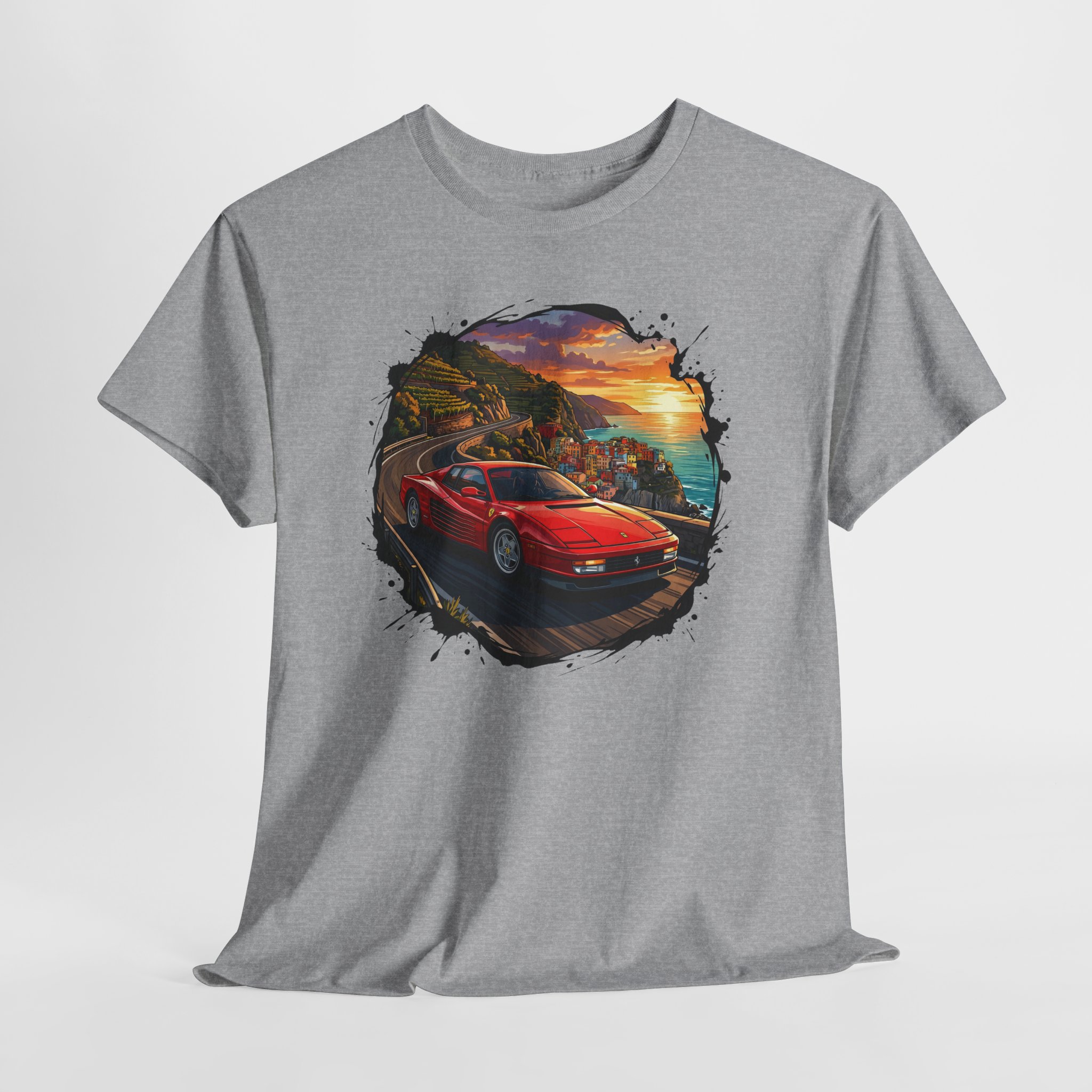 Testarossa t-shirt - The Icon by Redline Gear