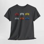 E30 G80 chassis evolution t-shirt sport grey - worn front