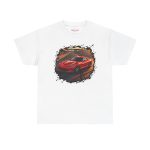 645hp V10 shirt - black graphic detail