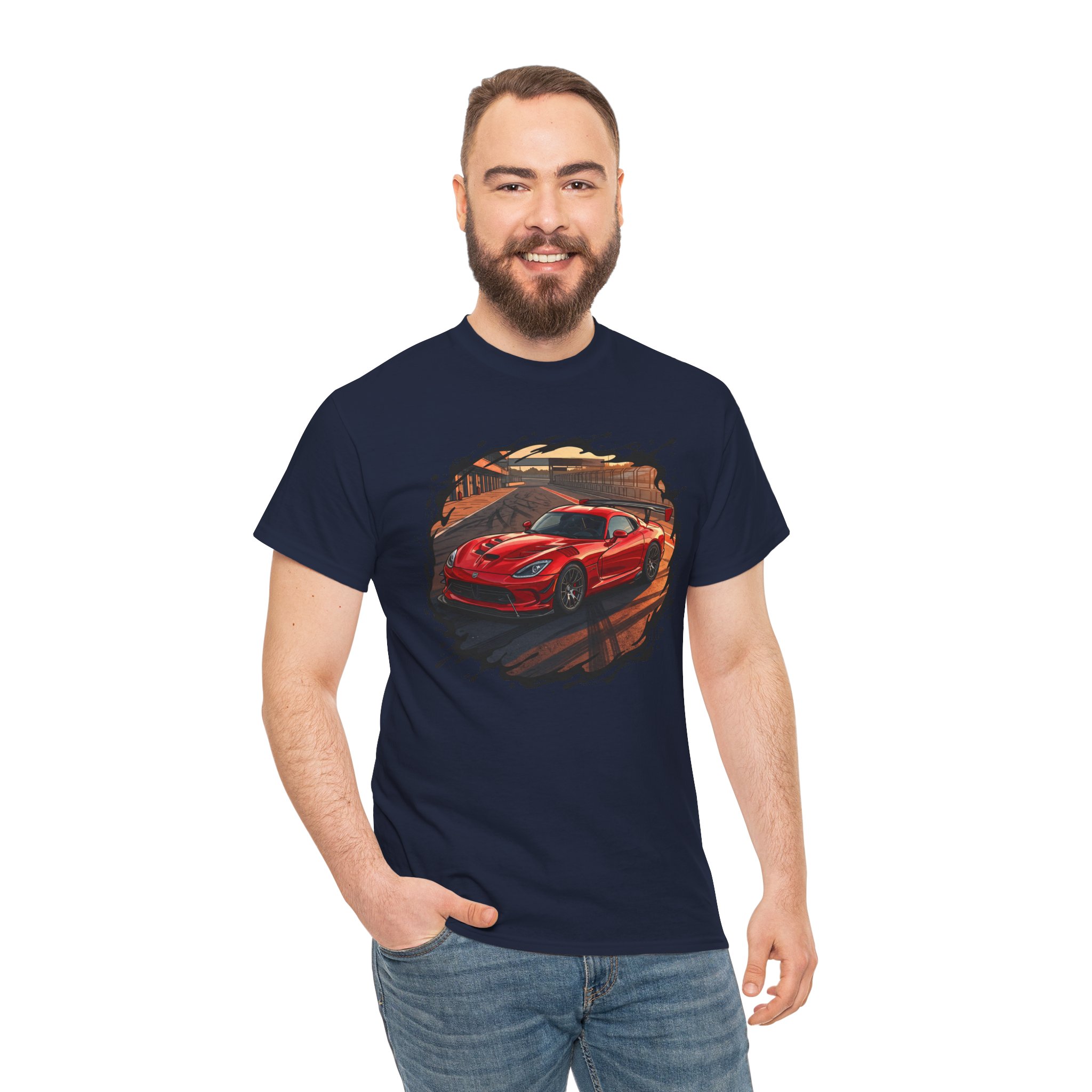 645hp V10 shirt - worn front