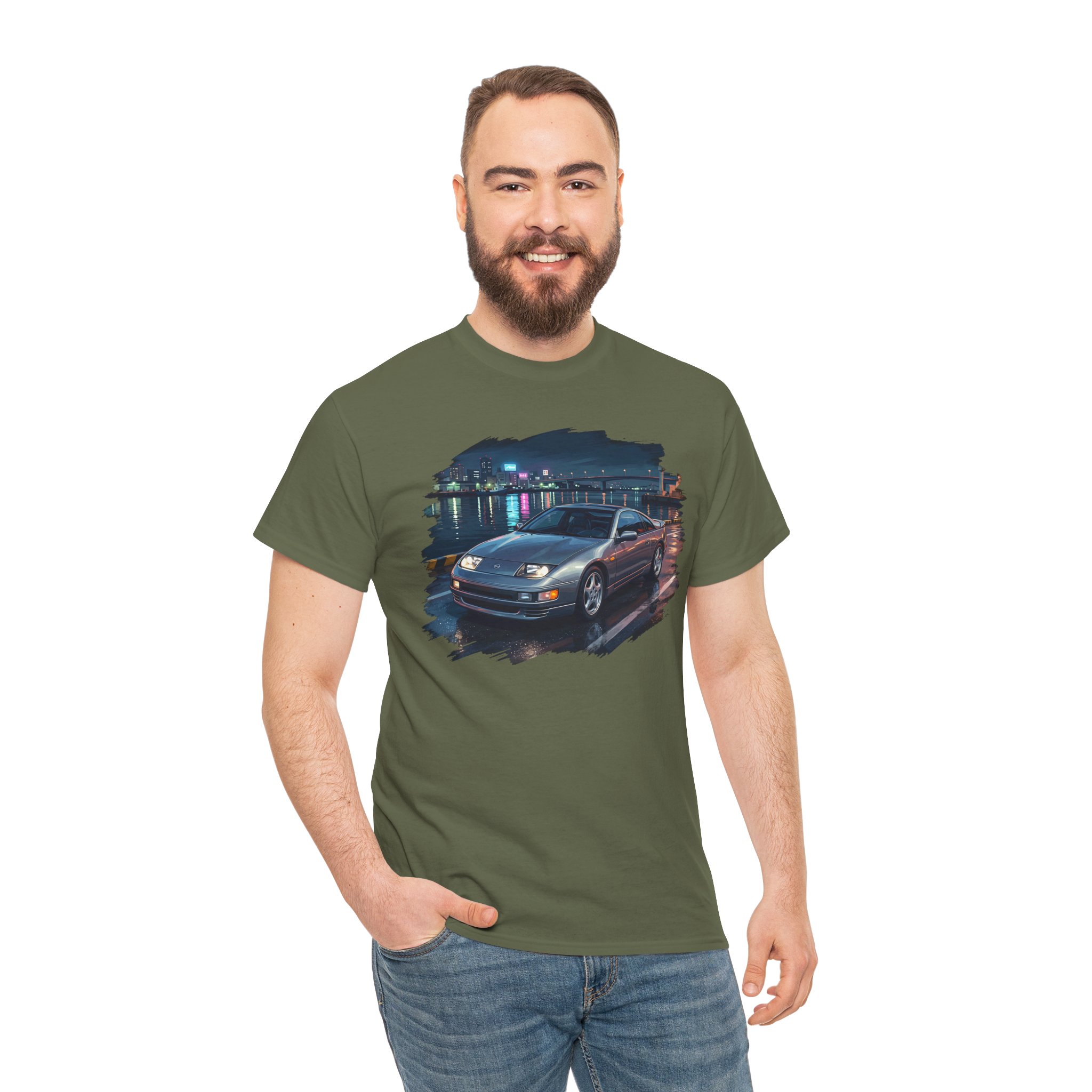 Fairlady Nights: Z32 JDM T-Shirt (Unisex) - Image 20