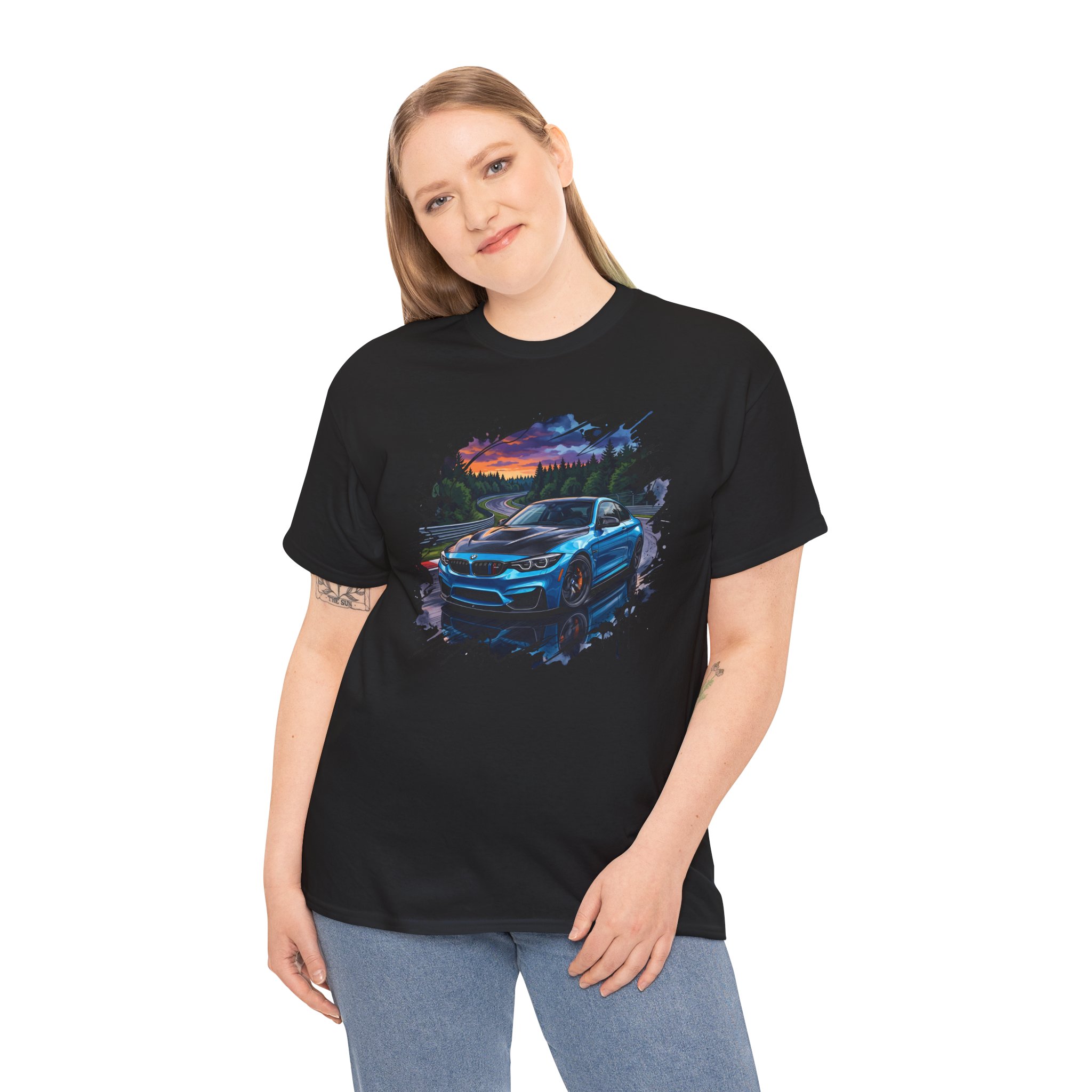 F82 shirt - black worn front