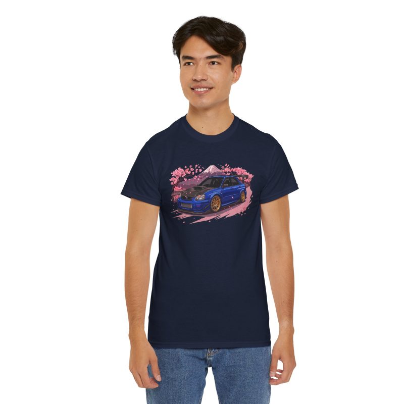 GD chassis shirt navy - flat lay