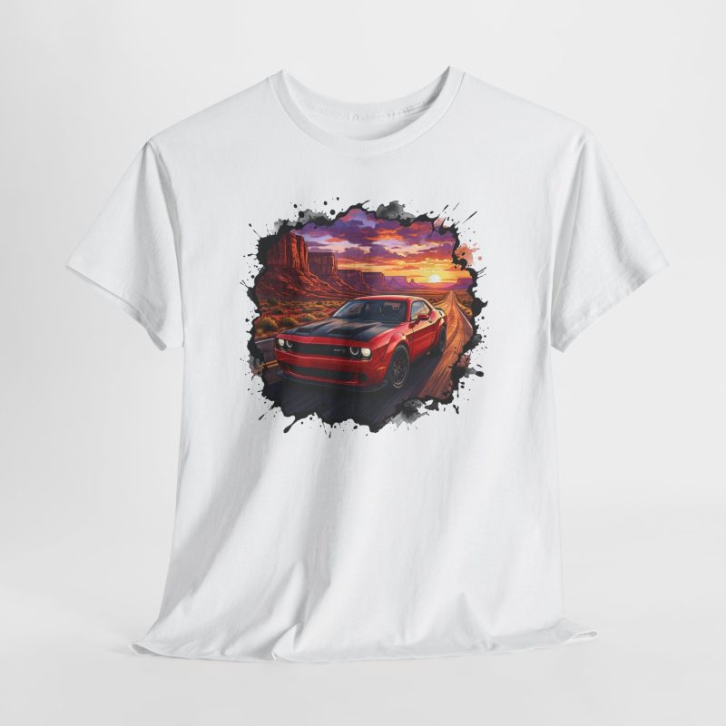 717hp American muscle shirt - back view