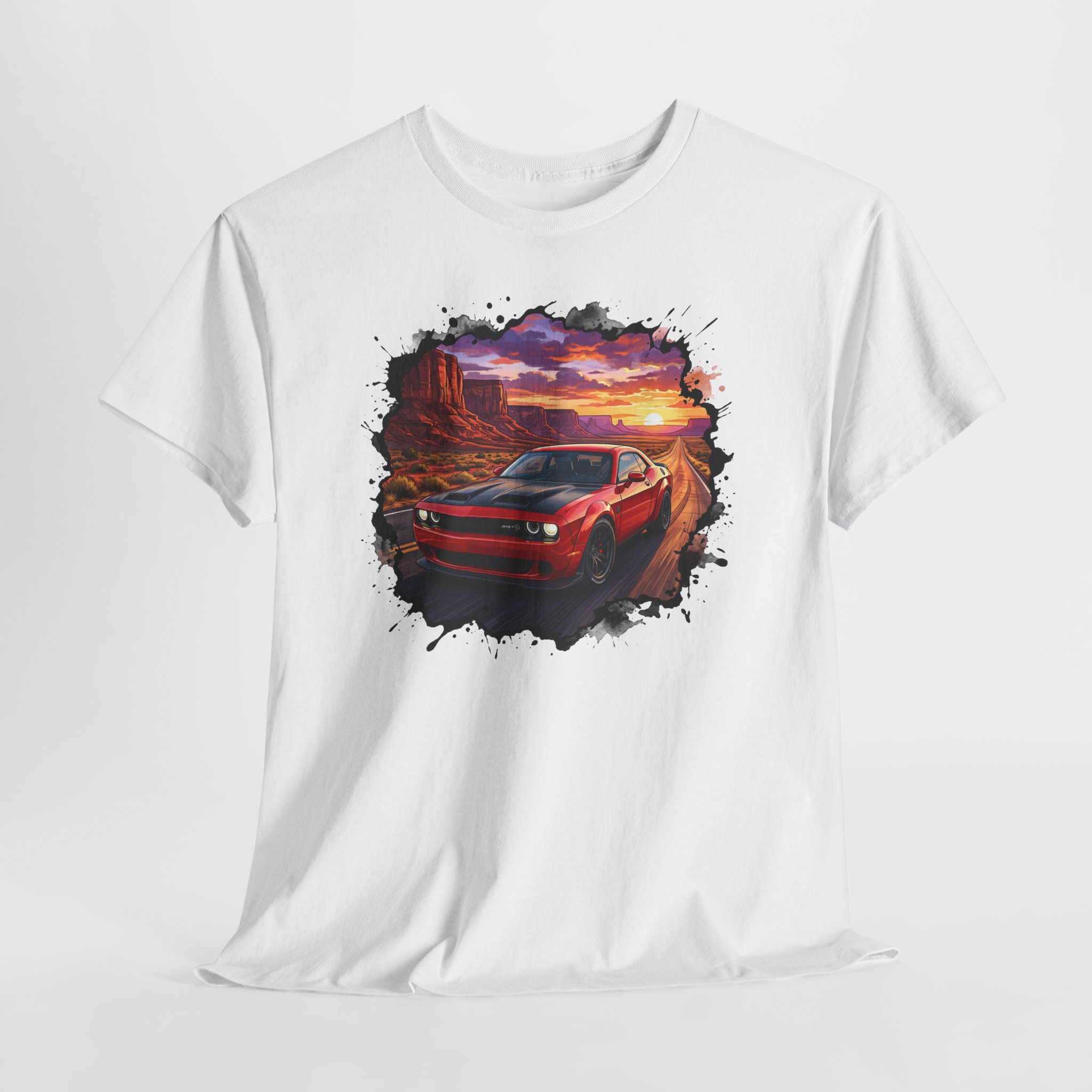 717hp American muscle shirt - back view