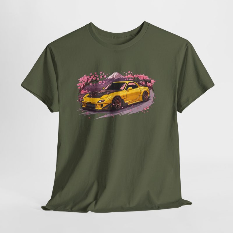 FD3S shirt military green - flat lay