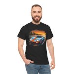 GT40 Le Mans t-shirt - Gulf Oil livery white unisex