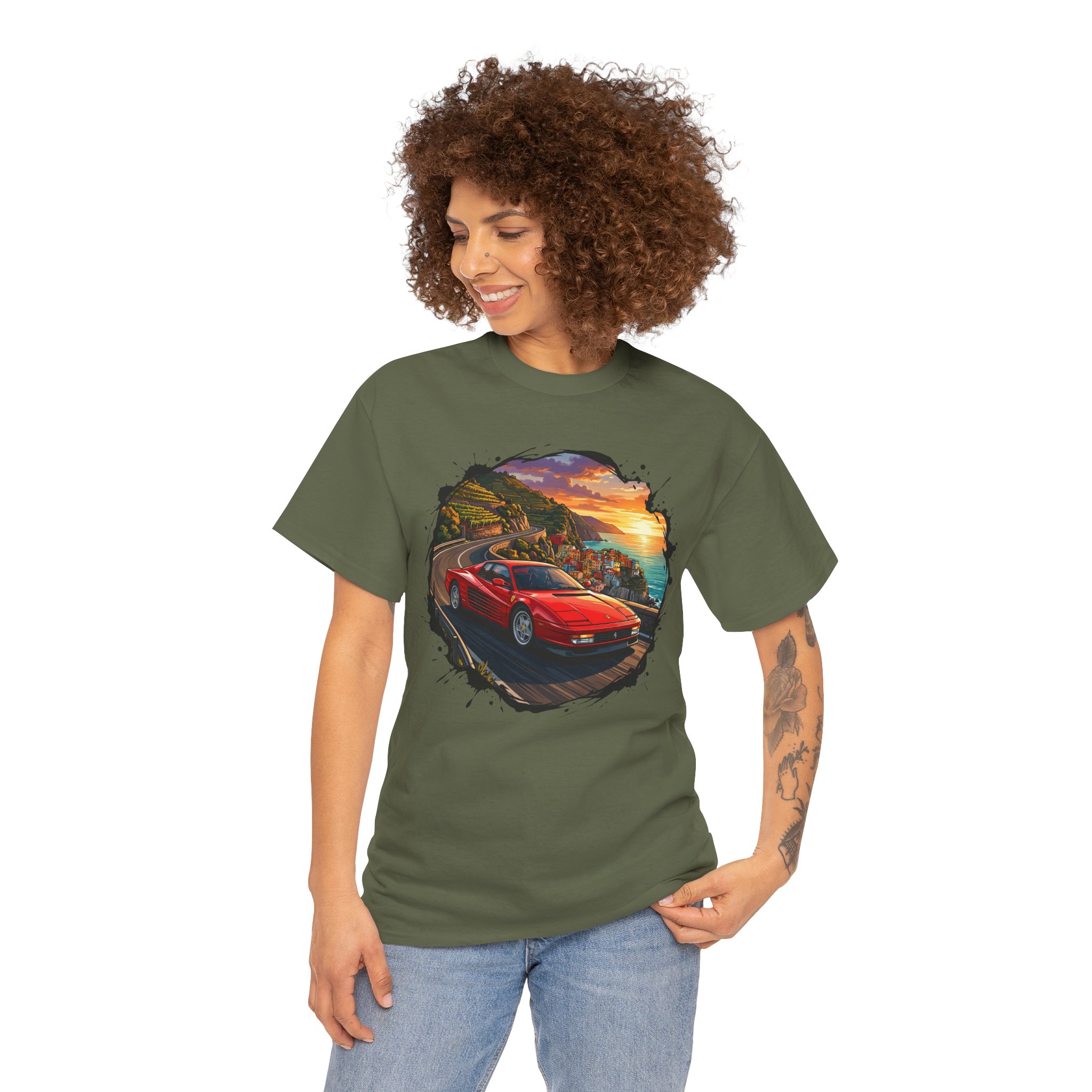 Testarossa t-shirt - The Icon by Redline Gear