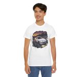 DC2 shirt black - close up graphic