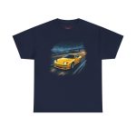 Mitsubishi Z16A with Tokyo Bay light trails and city skyline at night - JDM heritage graphic tee