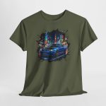 BNR34 shirt sport grey - worn front