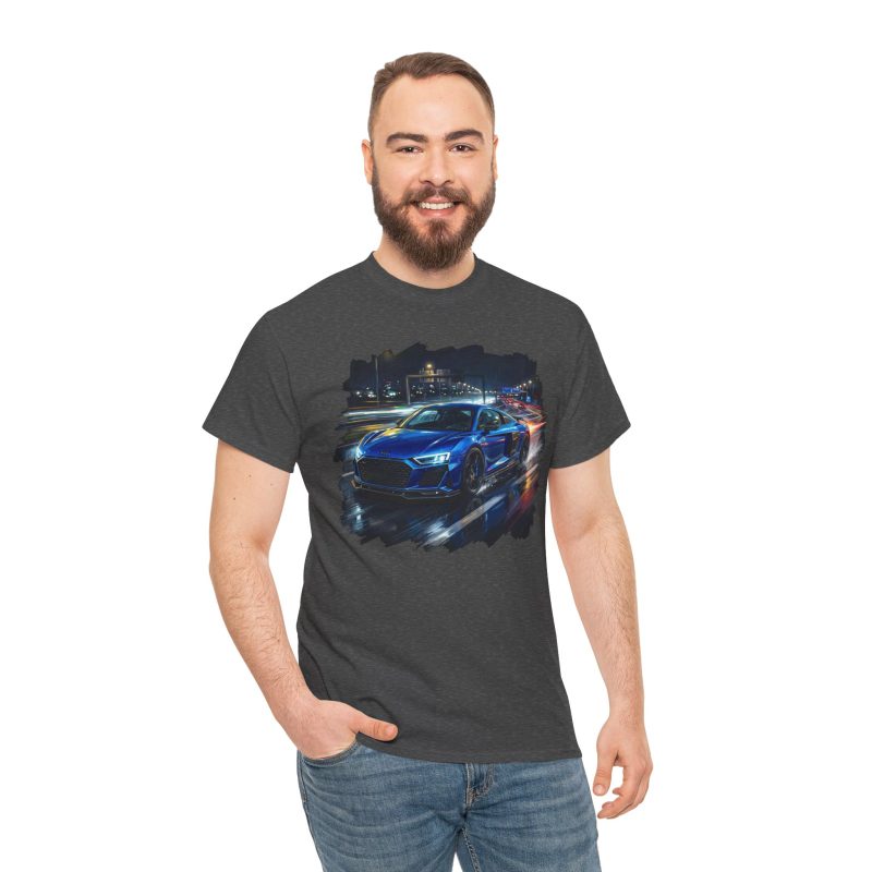 R8 V10 shirt sport grey - product photo