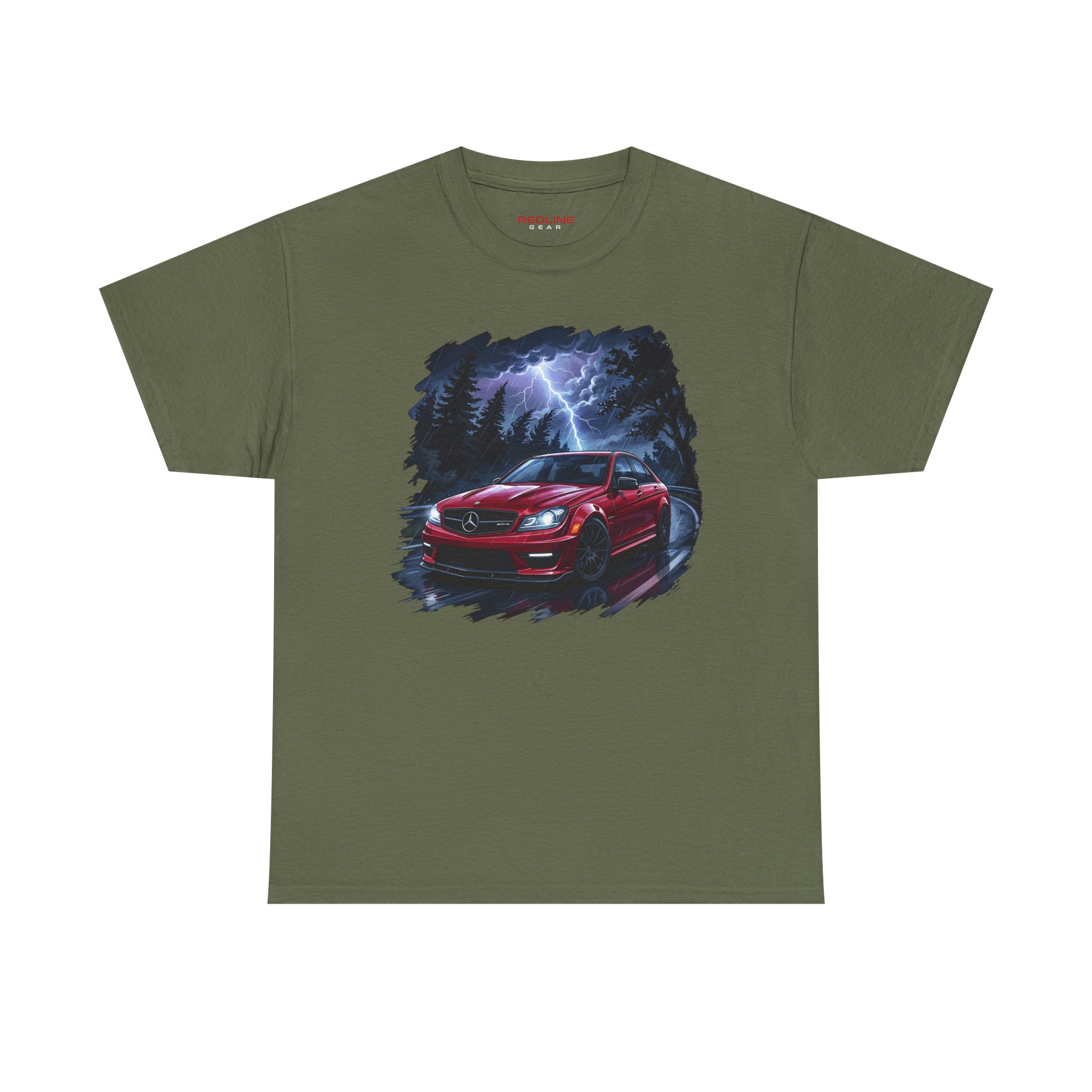 W204 t-shirt - worn side