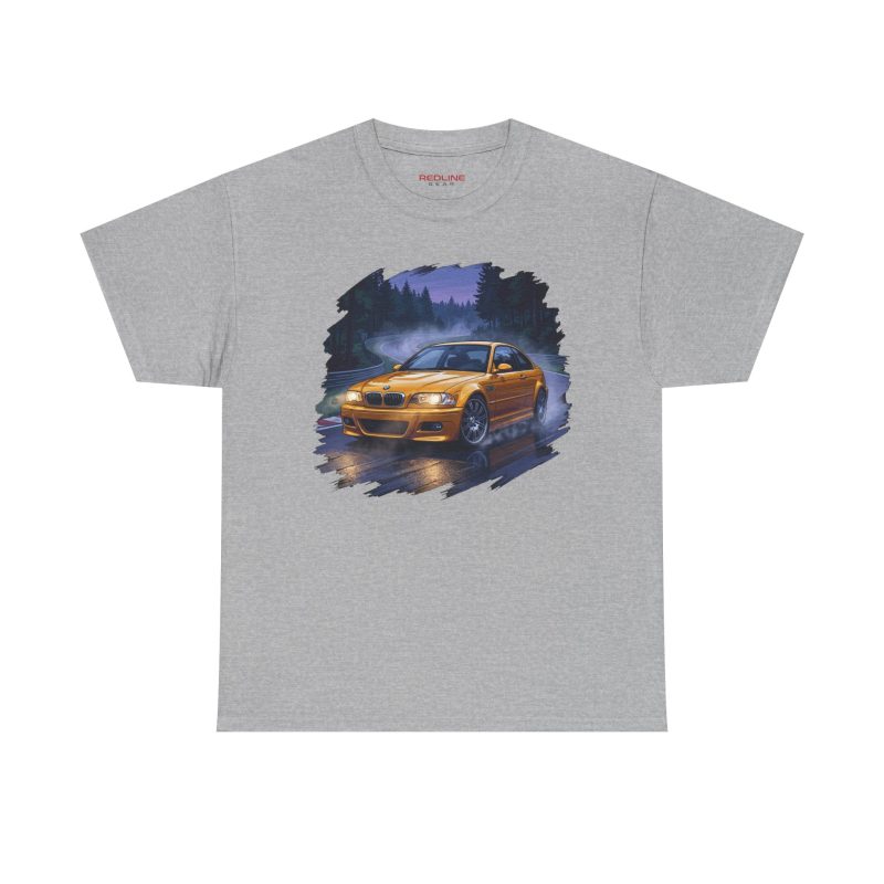 E46 M3 t-shirt sport grey - front view