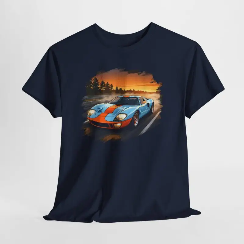 Gulf Oil GT40 graphic t-shirt white